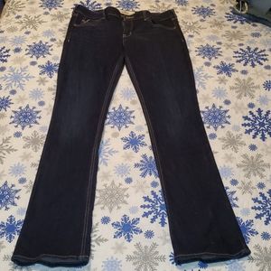 Hollister boot cut irregular jeans